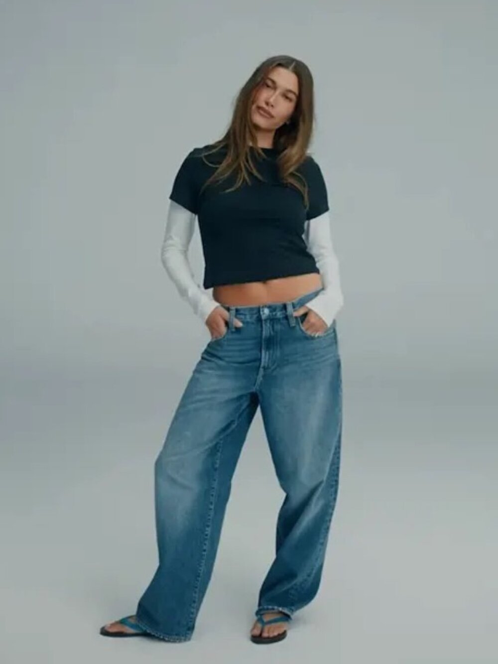 GAP x Hailey Bieber Extra Baggy Jean - 25 R
